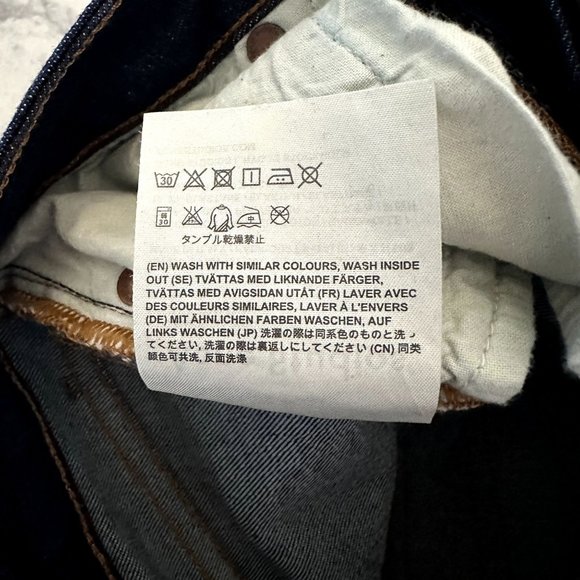 Acne Studios Skin 5 Raw Rinse Jeans - Picture 8 of 11